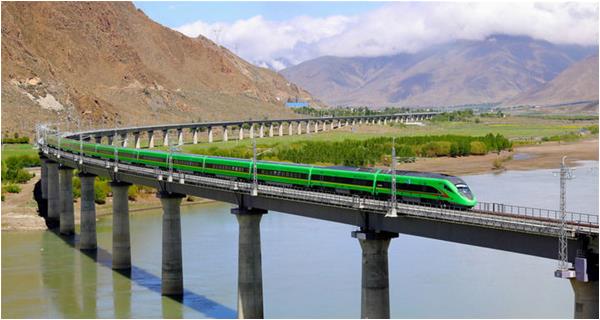 最美天路通車，鋼軌托起“復興號”開上了世界屋脊！